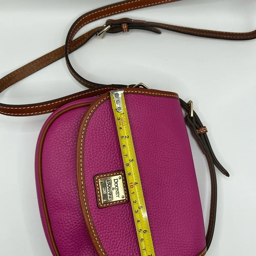 Dooney & Bourke Hallie Magenta Shoulder or Crossbody Bag - Picture 11 of 11